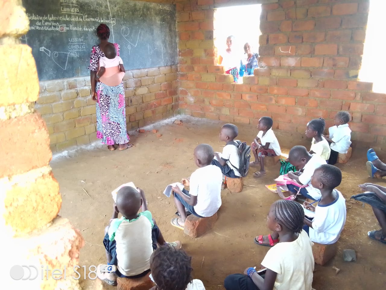 A teacher in action