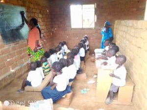 Kids in learning mode